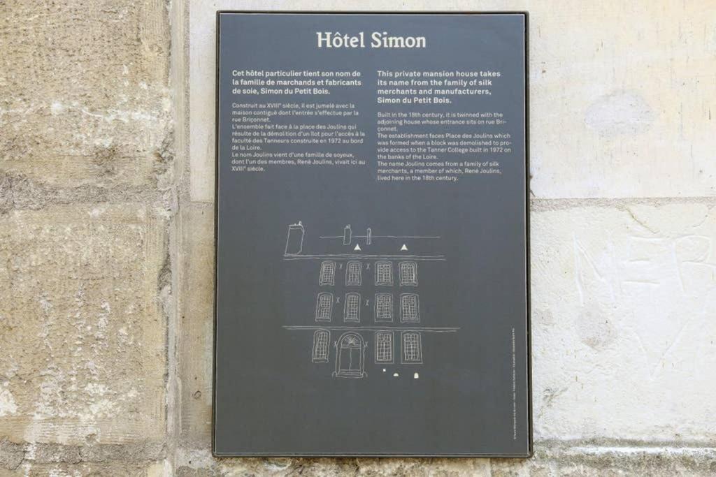 Spacieux Studio, Hotel Particulier En Hypercentre ตูร์ ภายนอก รูปภาพ